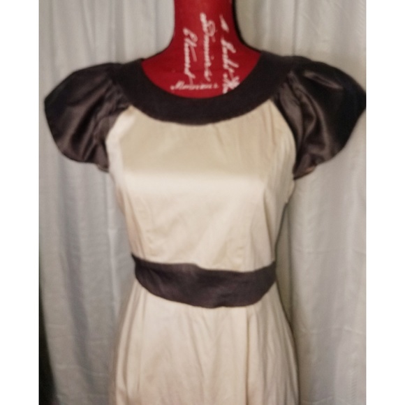 French Connection Tuxedo Party Cocktail Dress sz 6 - Picture 4 of 7